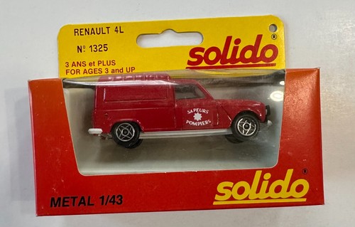 Vintage rare solido renault - solido, 4l