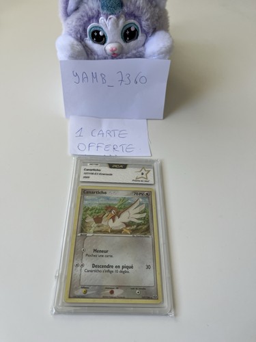 Carte pokémon canarticho - pokémon,