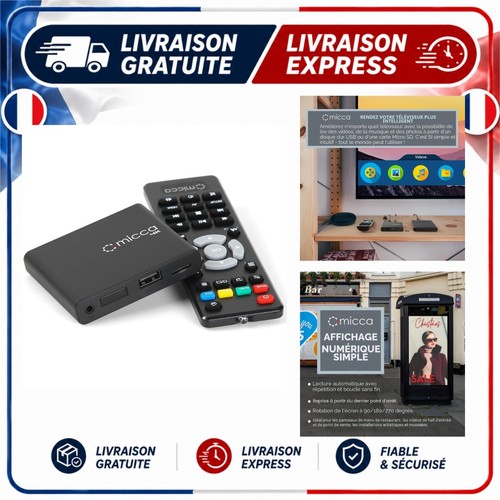 Lecteur multimédia micca - lecteur, 4k