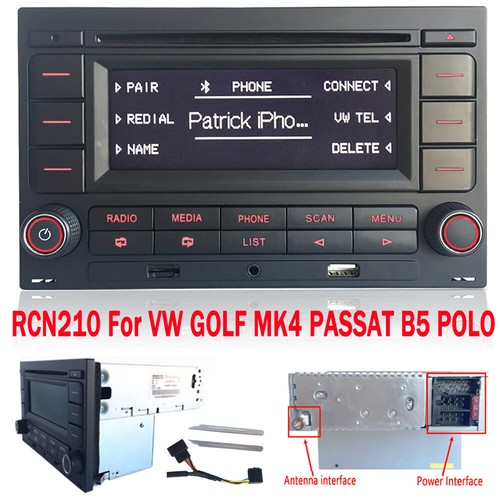 Autoradio rcn210 pour golf - autoradio,