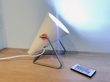 Vintage Converted Philips Infraphil HP3609 Space-Age Style Table Lamp Desk Lamp