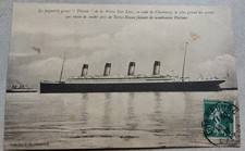 Postcard liner Titanic dated May 13, 1912 in Cherbourg