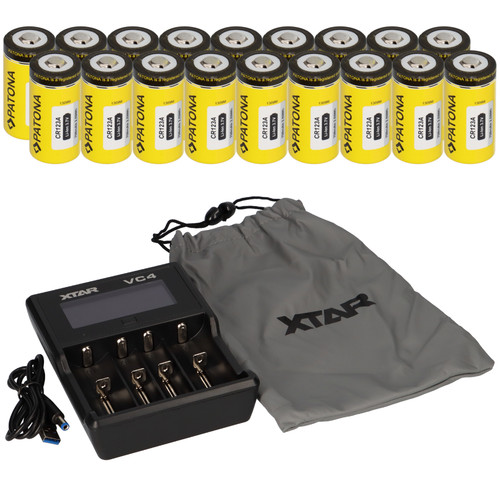 Ensemble 18x patona cr123a - patona,
