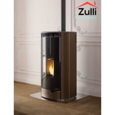 MARIANNE 9 ACIER MOKA POÊLE À PELLETS CANALISABLE PALAIS