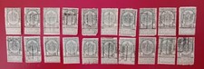 lot de 20 TIMBRES BELGES