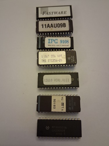 Lot puces bios eprom vintage - eprom,