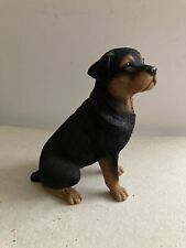 Leonardo Sat Rottweiler Dog Figure,Rottweiler Dog Ornament
