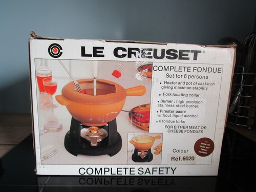 Creuset service fondue - le,
