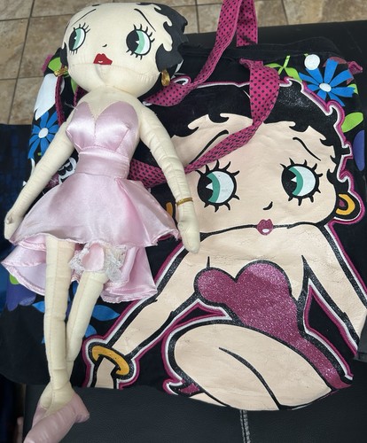 Betty boop large shoulder tote - betty,