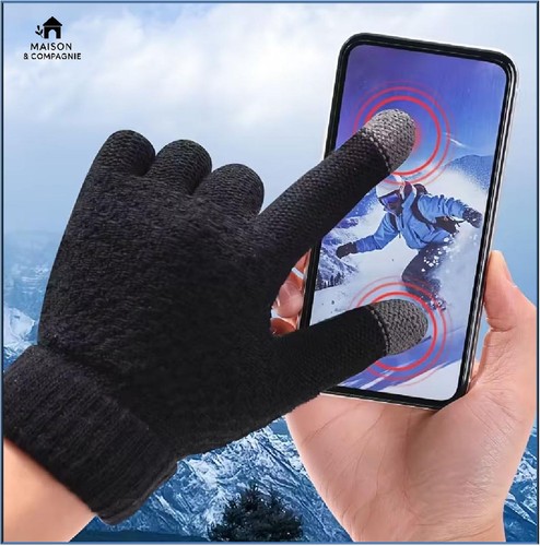 Gants hiver pour écran