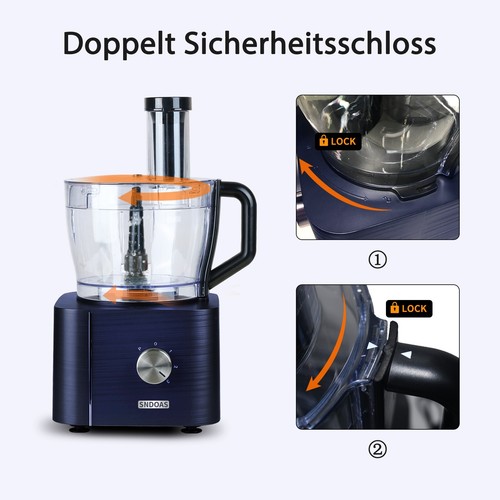 Robot de cuisine - 3.2+1.5l,