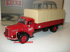 IXO ALTAYA CAMIONS D AUTREFOIS MERCEDES BENZ L325 PLATEAU BACHE 1957 au 1/43°