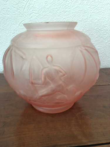 Vase boule verre presse - boule,