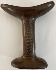 Angola headrest Africa H 17.5 cm, L 15.5cm
