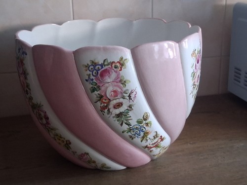 Grand cach pot faïence h - cach,