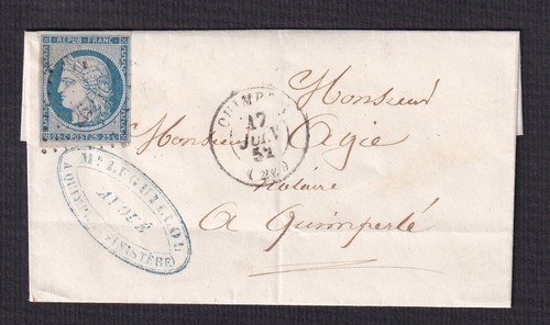 Lettre quimper pour - quimper,