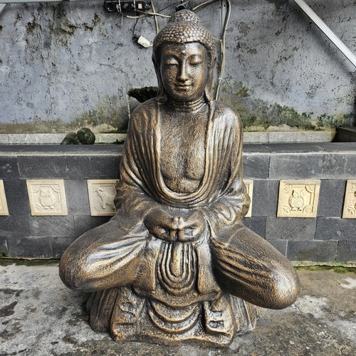 Statue bouddha gold - statue, thaï
