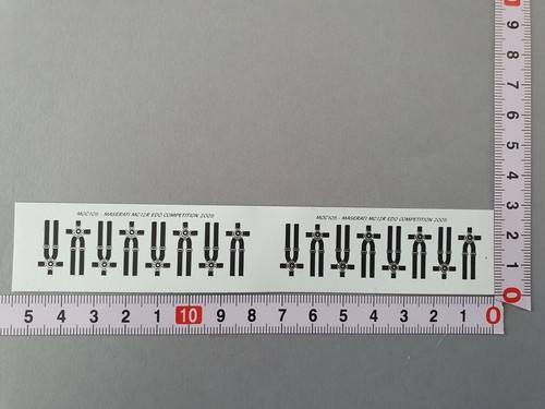 Anciens old decals - decals, 1/43