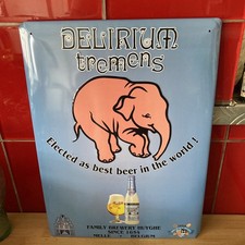 PLAQUE TOLE EMBOUTIE DELIRIUM