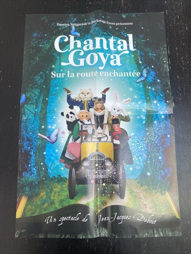 Affiche chantal goya - chantal, sur