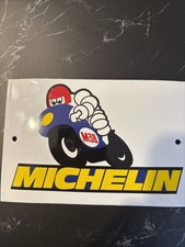 Michelin enamelled advertising plate 15x10 cm