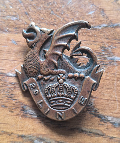 Insigne bronze dos - bronze, 2°