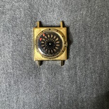 Ernest Borel Watch Hand-Wind Kaleidoscope Dial Vintage Running Great