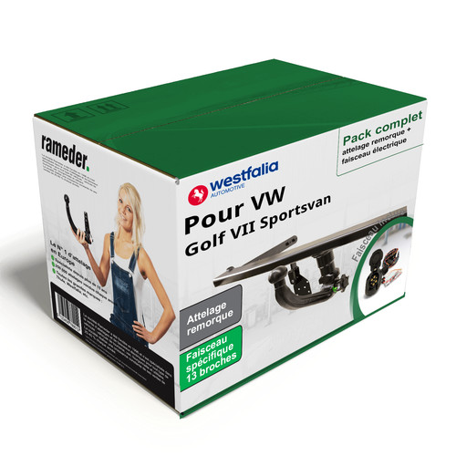 Pack attelage westfalia pour - pack,