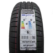 185 65 15 1X DUNLOP 185/65 R15 88H XL SP Sport Pneus D'Été 2022 Comme Neufs