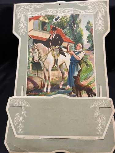 Ancien porte lettres carton - en,