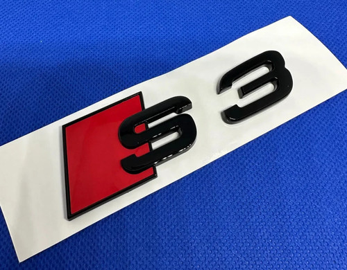 Noir brillant badge - s3,