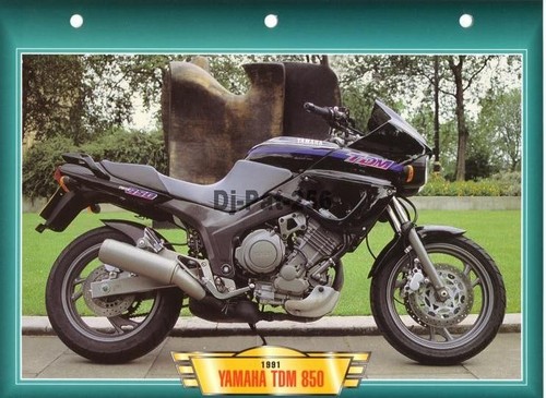 Fiche moto yamaha tdm 850 - fiche, :