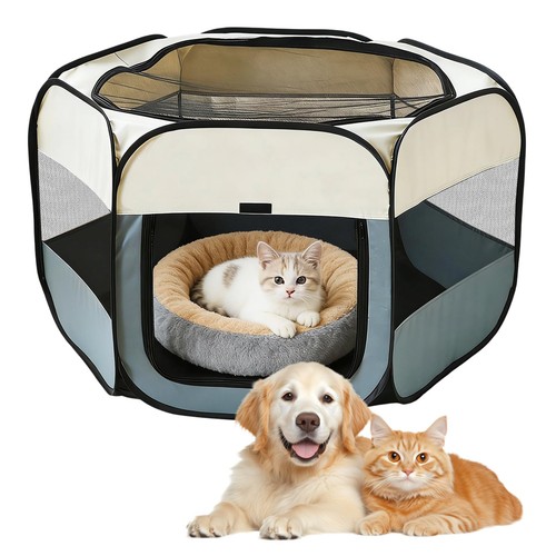 Parc pliable pour chiot - pour,