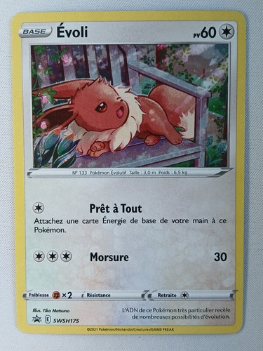 Carte pokémon francais évoli - carte,