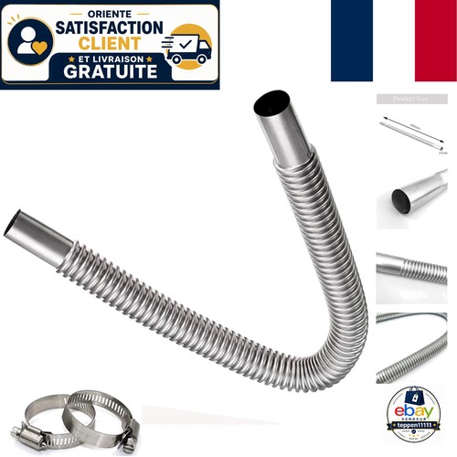 Tuyau gaz silencieux 60cm - de,