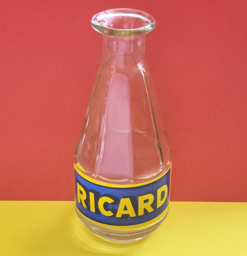 Ancienne carafe publicitaire - carafe,