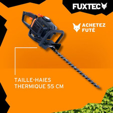 Taille-haies thermique FX-MH126 lame 55cm 2 temps coupe haies