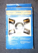 Volvo 343 340 original rim lock wheel nuts lockable wheel groove NOS