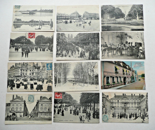 Lot cartes postales - lot, 24