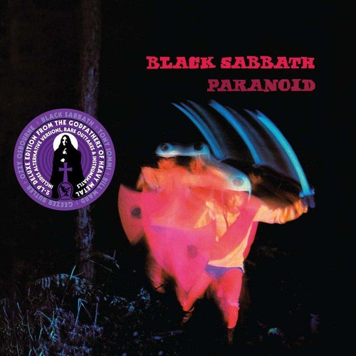 Black sabbath paranoid lp - black,