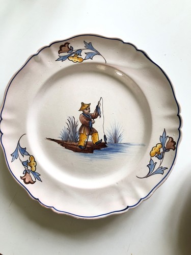 Assiette ancienne style - assiette,