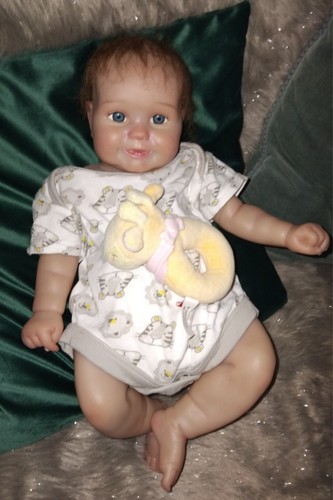 Bébé reborn souriant milo - bébé,