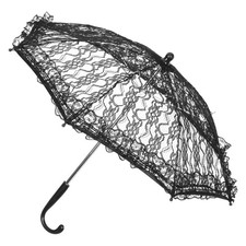  Vintage Lace Umbrella Wedding