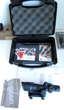 2023 Trijicon TA-110-d Red LED Crosshair Clean Clear Glass Box & Papers