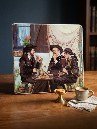 Boîte métal vintage les - boîte,
