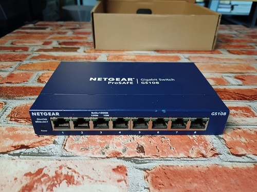 Netgear gs108 prosafe 8 - netgear,