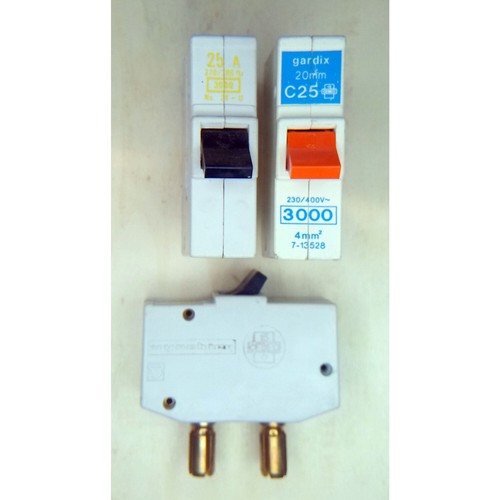 25a disjoncteur fusible - 1x,