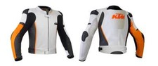 KTM 2024 Veste Motard en Cuir Courses Veste en Cuir de Motard Vestes de Moto CE