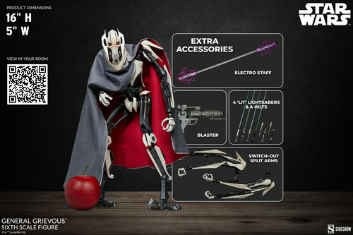 Star wars general grievous 6 - star,