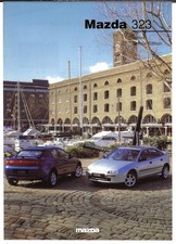 Mazda 323 F Estoril Limited Edition 1997 UK Market Single Sheet Sales Brochure
